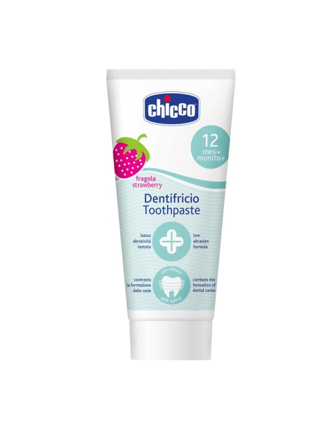 

Chicco Kids White Pack of 3 Strawberry Toothpaste With Toothbrush