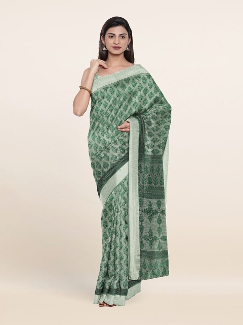 

Pothys Green Ethnic Motifs Saree