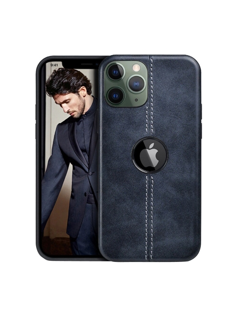 

TREEMODA Navy Blue Solid iPhone 11 Back Case