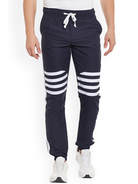 

Wear Your Mind Navy Slim Fit Joggers, Navy blue