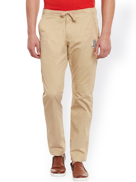 

Wear Your Mind Beige Slim Fit Trousers