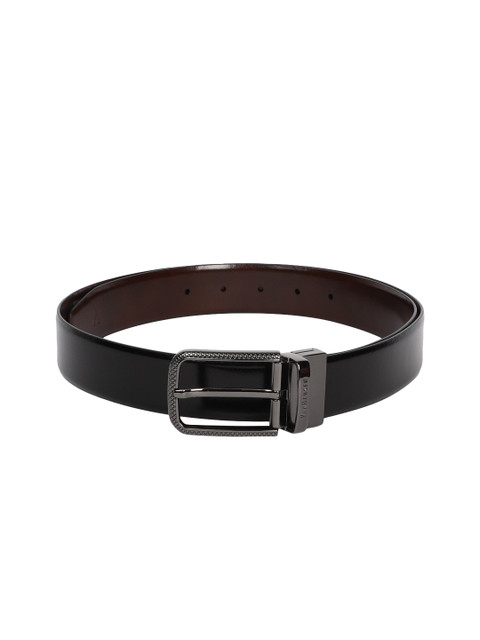 

Van Heusen Men Black & Brown Reversible Leather Belt