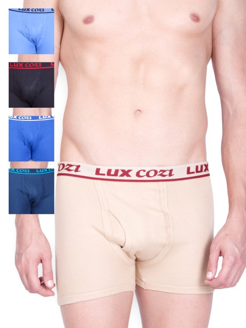 

Lux Cozi Men Pack of 5 Trunks COZI_LONGS, Cream