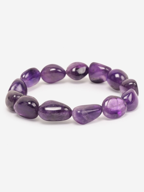 

BuckleUp Unisex Purple Beaded Bracelet