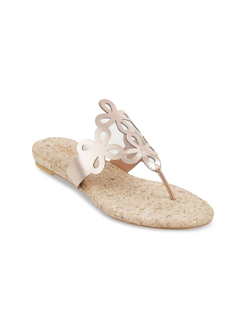 

Metro Tan Embellished Block Sandals