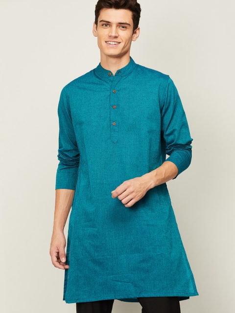 

Melange by Lifestyle Men Green Kurta