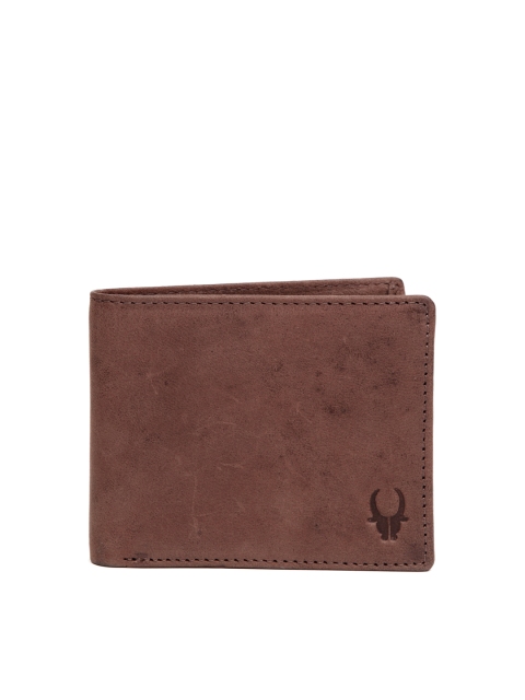 

WildHorn Men Brown Genuine Leather Wallet