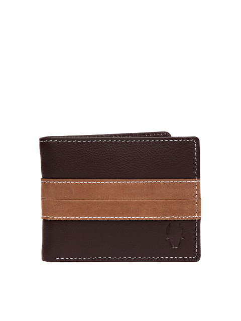 

WildHorn Men Brown Genuine Leather Wallet