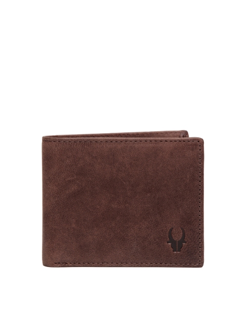 

WildHorn Men Brown Genuine Leather Wallet