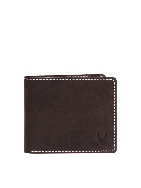 

WildHorn Men Brown Genuine Leather Wallet