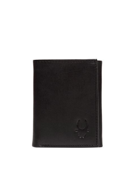 

WildHorn Men Black Genuine Leather Wallet