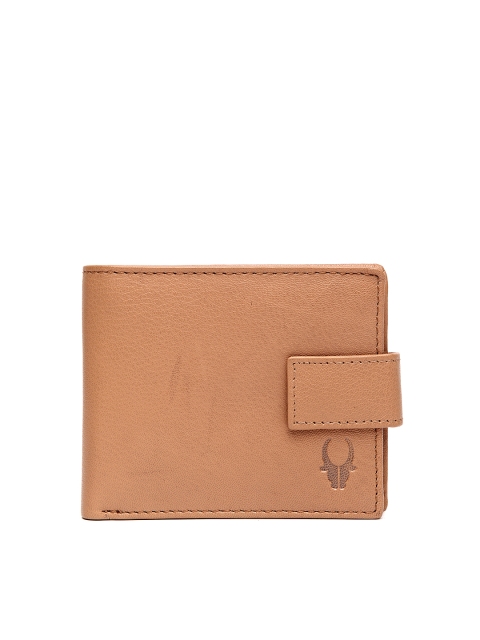 

WildHorn Men Tan Brown Genuine Leather Wallet