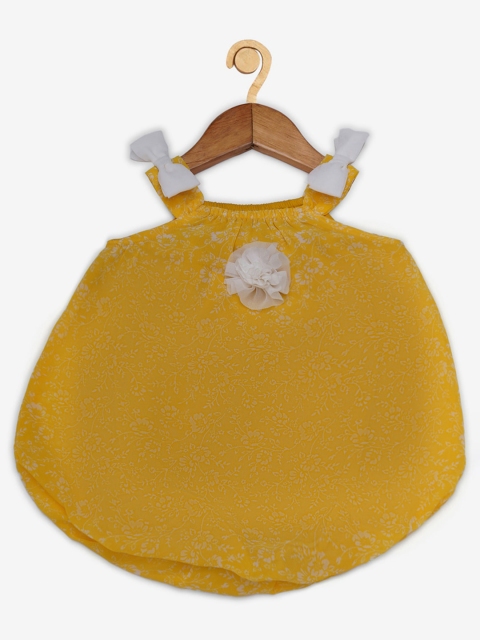 

Creative Kids Yellow Embellished Dress
