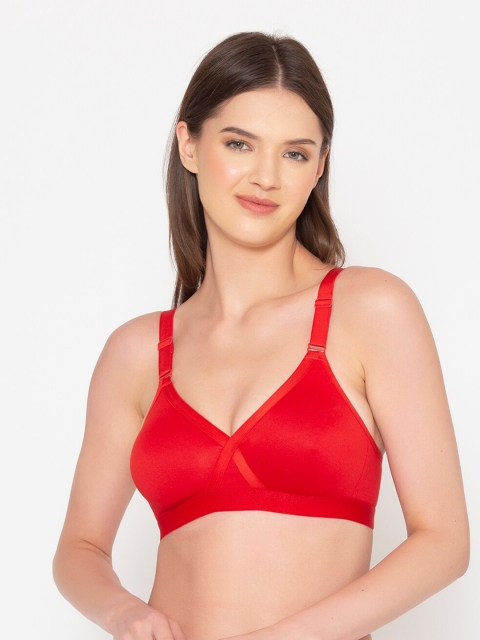 

GROVERSONS Paris Beauty Red Non Padded Non Wired T-Shirt Bra