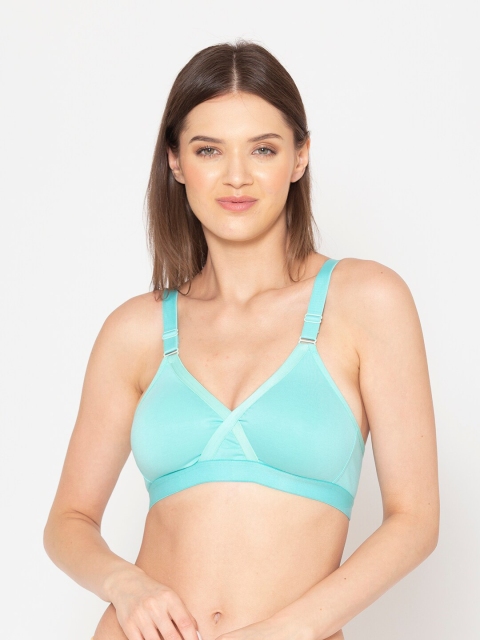 

GROVERSONS Paris Beauty Sea Green Non Padded Non Wired T-Shirt Bra
