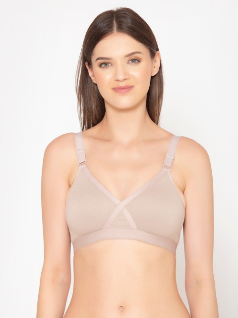 

GROVERSONS Paris Beauty Nude-Coloured Non Padded Non Wired T-Shirt Bra