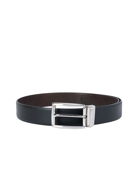 

Da Milano Men Black Leather Belt
