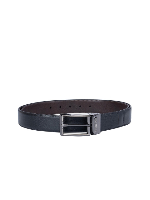 

Da Milano Men Black Leather Belt