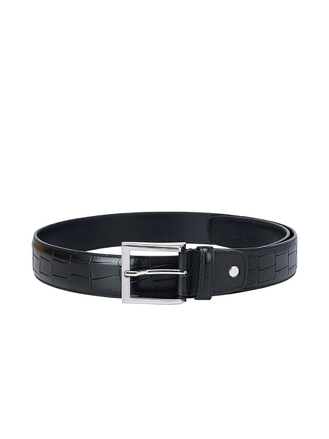 

Da Milano Men Black Leather Belt