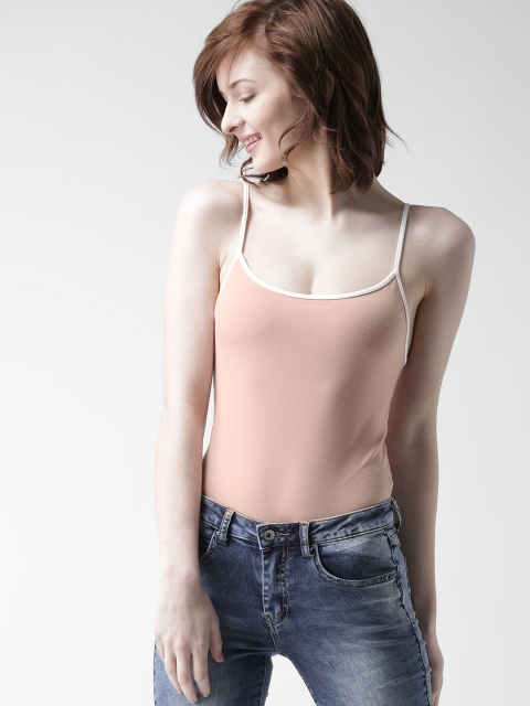 

FOREVER 21 Dusty Pink Bodysuit