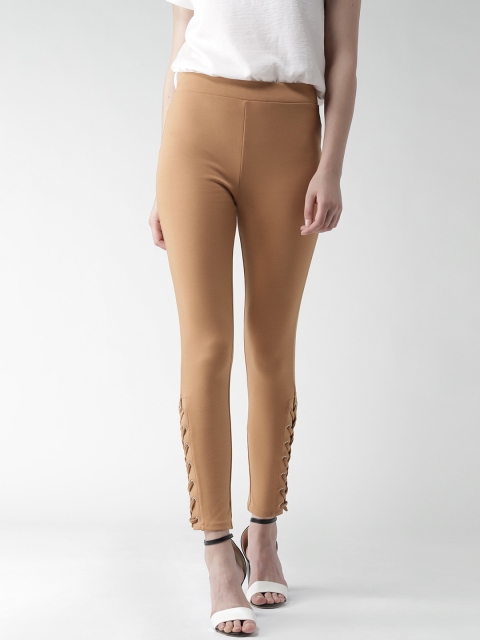 

FOREVER 21 Beige Treggings