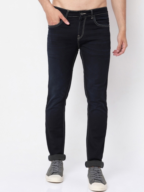 

Rex Straut Jeans Men Blue Smart Slim Fit Stretchable Jeans
