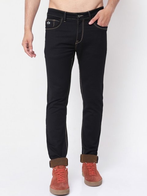 

Rex Straut Jeans Men Black Smart Slim Fit Stretchable Jeans