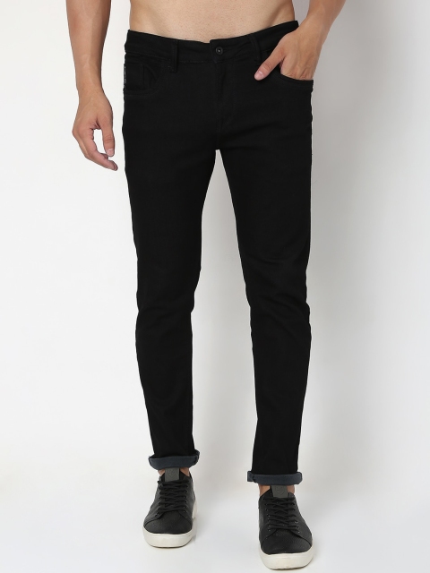 

Rex Straut Jeans Men Black Smart Slim Fit Stretchable Jeans