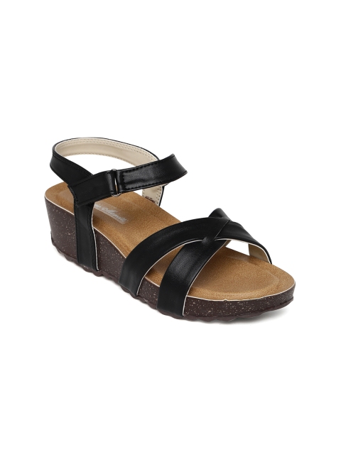 

Bruno Manetti Women Black Sandals