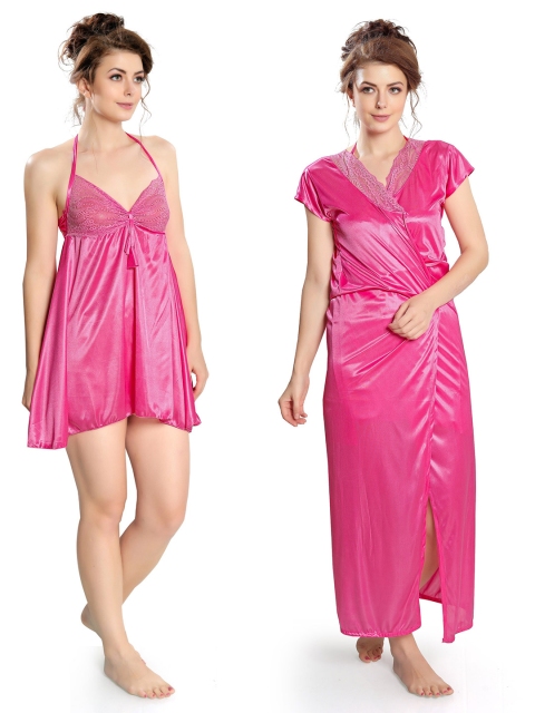 

Ever Loved Pink Nightdress with Robe