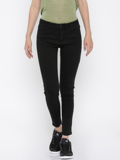 

Deal Jeans Women Black Skinny Fit Stretchable Jeans