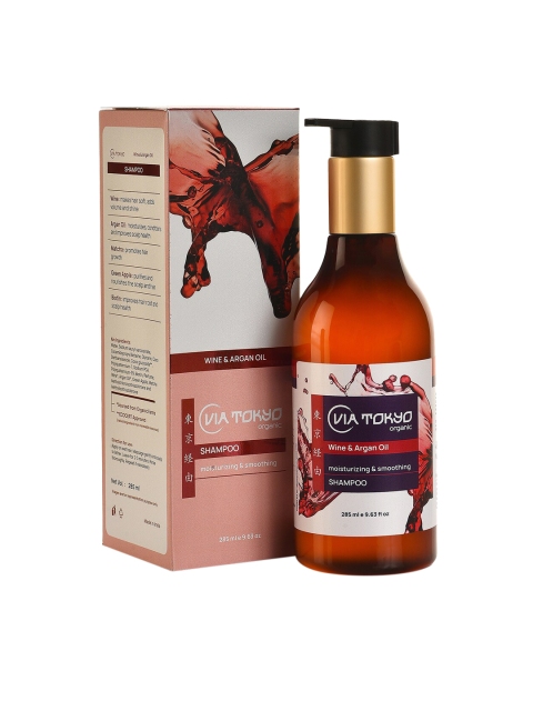 

VIA TOKYO ORGANIC Wine & Argan Oil Shampoo 285ml, White
