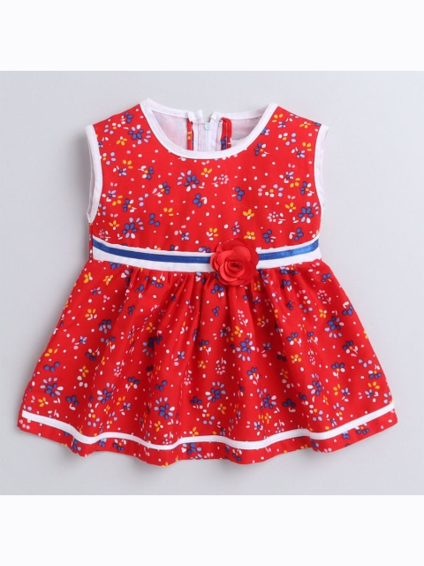 

The Magic Wand Red Floral Dress