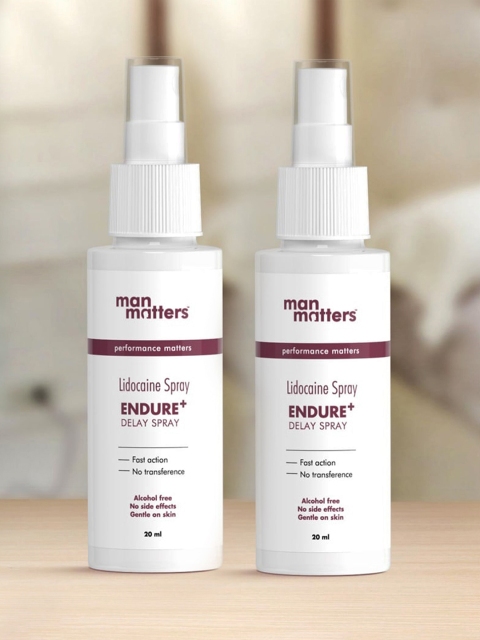 

Man Matters Set of 2 ENDURE+ Lidocaine Spray 20 ml each, White