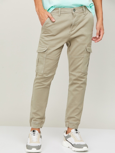 

Bossini Men Beige Jogger Jeans
