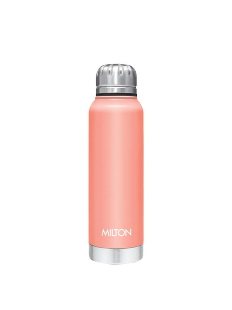 

Milton Peach Solid Double Wall Vacuum Insulated Stainless Steel Water Bottle 270 ML