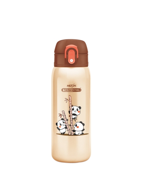 

Milton Brown Printed Stainless Steel Water Bottle 390ML