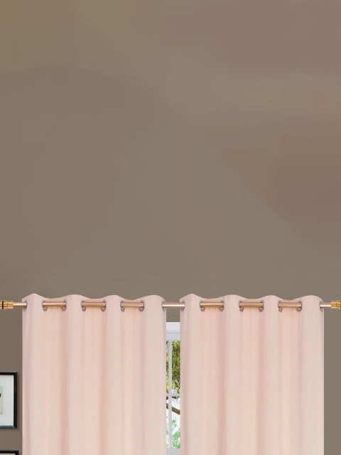

Fresh From Loom Cream-Coloured Set of 2 Room Darkening Door Curtain
