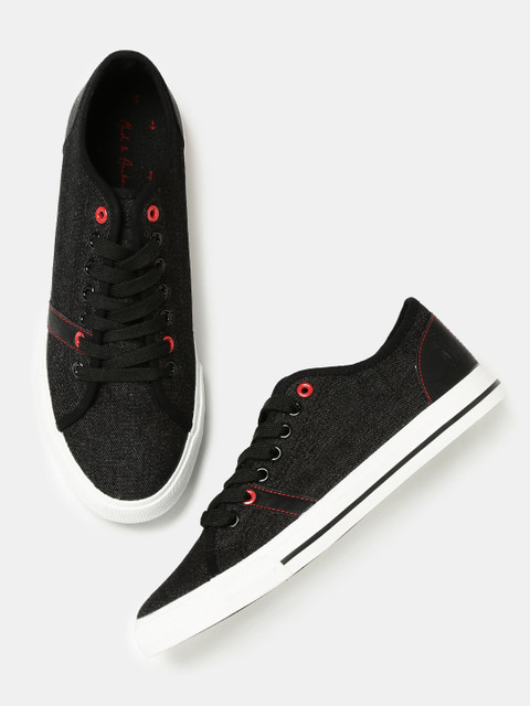 

Mast & Harbour Men Black Sneakers