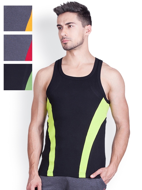 

ONN Pack of 4 Innerwear Vests, Grey