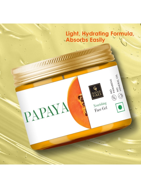 

Good Vibes Papaya Face Gel - 300g, Transparent