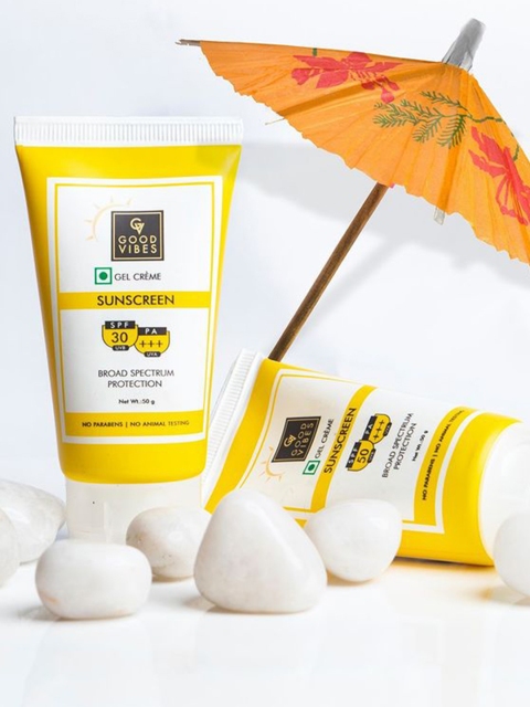 

Good Vibes UVA & UVB Protection SPF 30 PA+++ Broad Spectrum Gel Creme 50g, Na