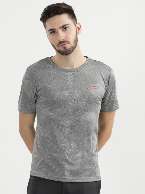 

V2 Value & Variety Men Grey Applique T-shirt