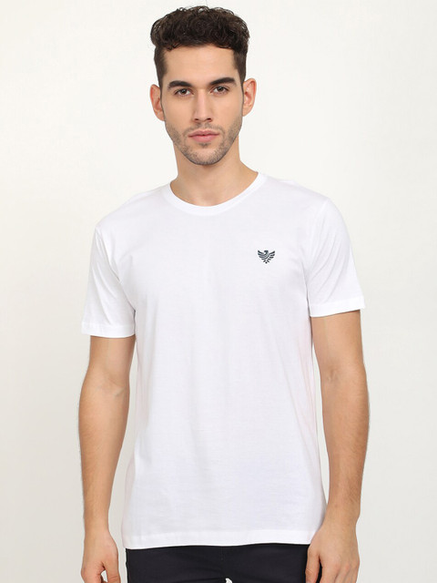 

V2 Value & Variety Men White Polo Collar T-shirt