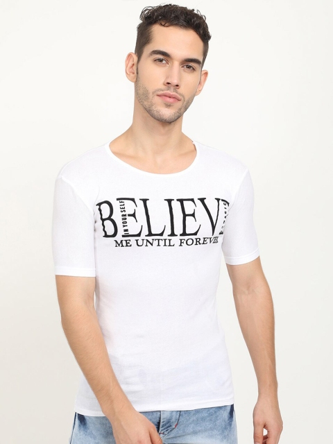 

V2 Value & Variety Men White T-shirt