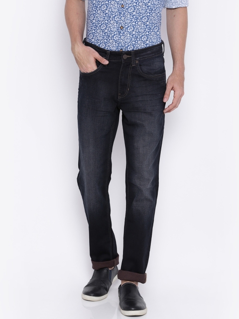 

U.S. Polo Assn. Denim Co. Men Navy Delta Slim Fit Stretchable Jeans, Navy blue