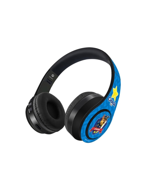 

macmerise Blue Printed Chase Paw Patrol Decibel Wireless On Ear Headphones