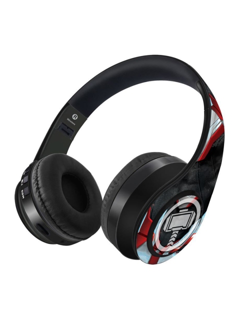 

macmerise Multicolor Endgame Suit Thor Printed Decibel Wireless On Ear Headphones, Multi