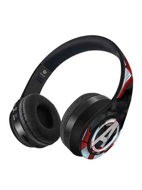 

macmerise Multicolor Endgame Suit Avengers Printed Decibel Wireless On Ear Headphones, Multi