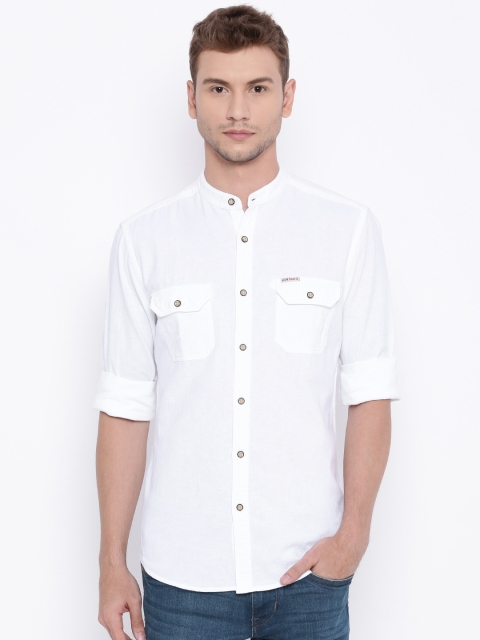 

U.S. Polo Assn. Denim Co. White Regular Fit Casual Shirt